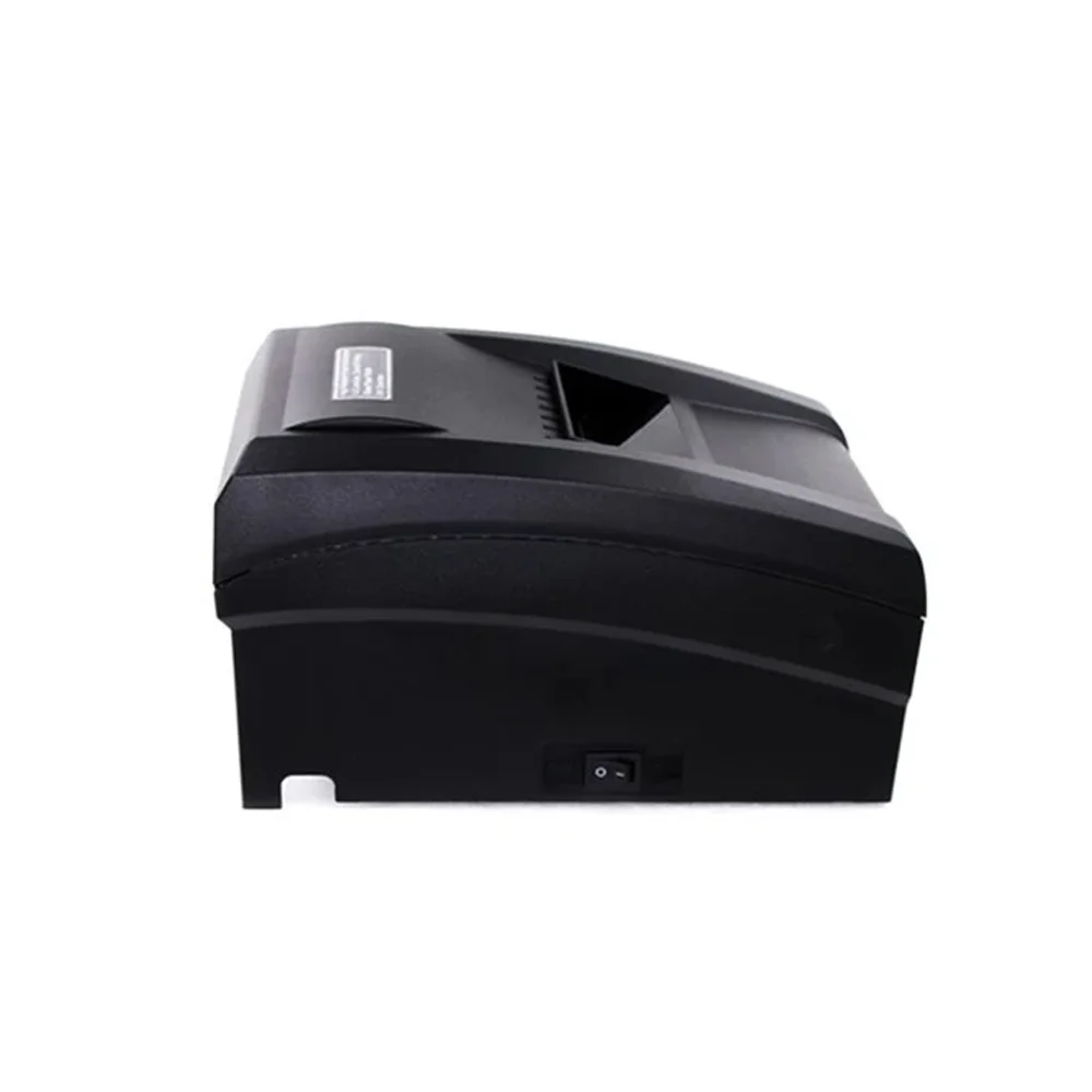 7645C impact printer side view compact desktop design