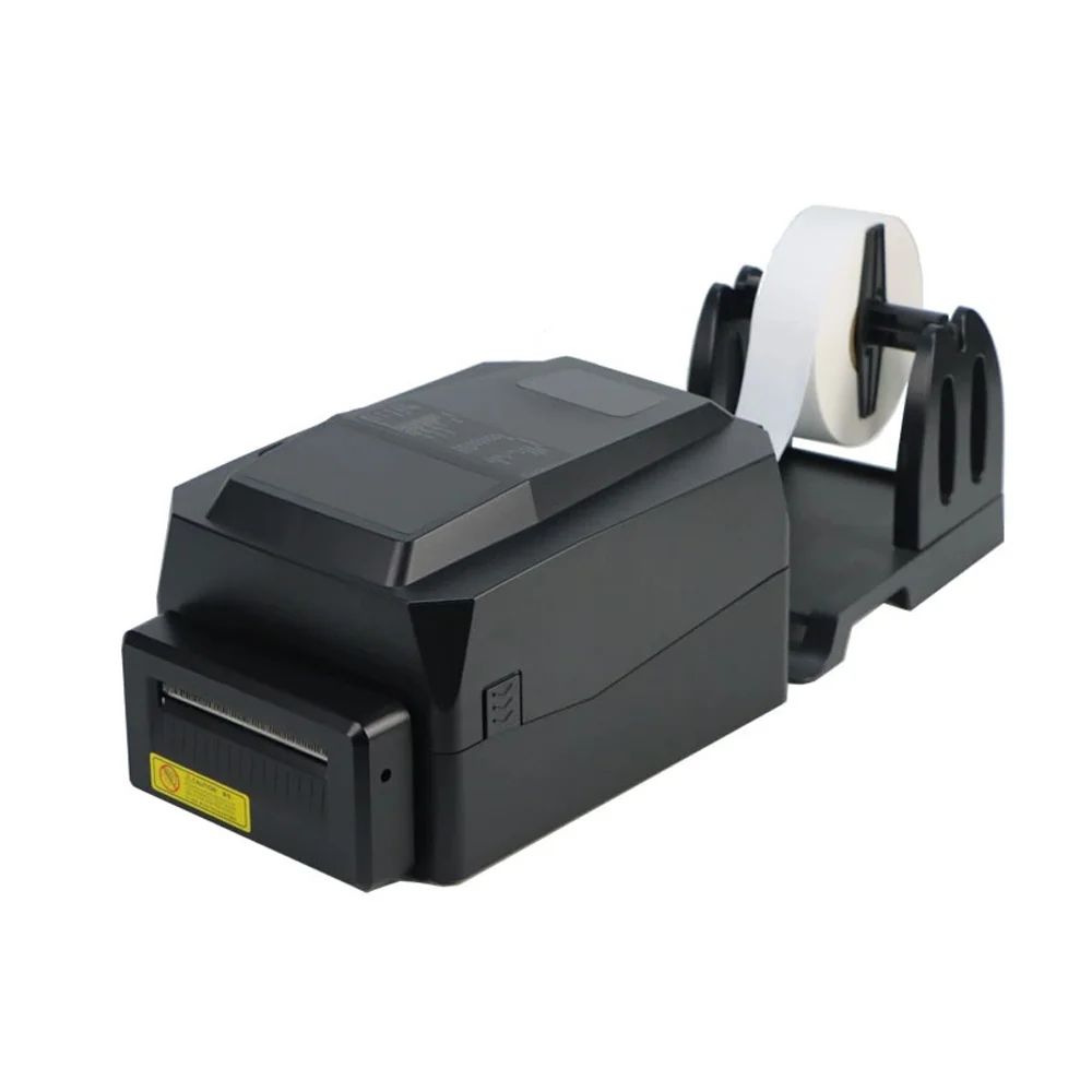 A300 fabric label printer with built-in auto cutter showing cut labels