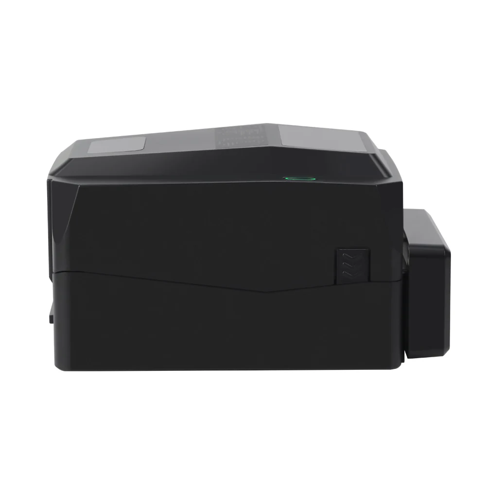 A600 resin sticker printer left side view showing compact desktop form factor