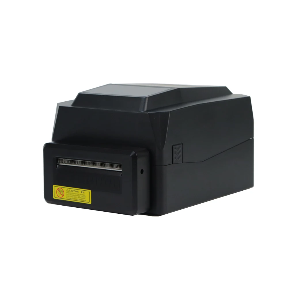 A600 resin sticker printer right view showing media feed area
