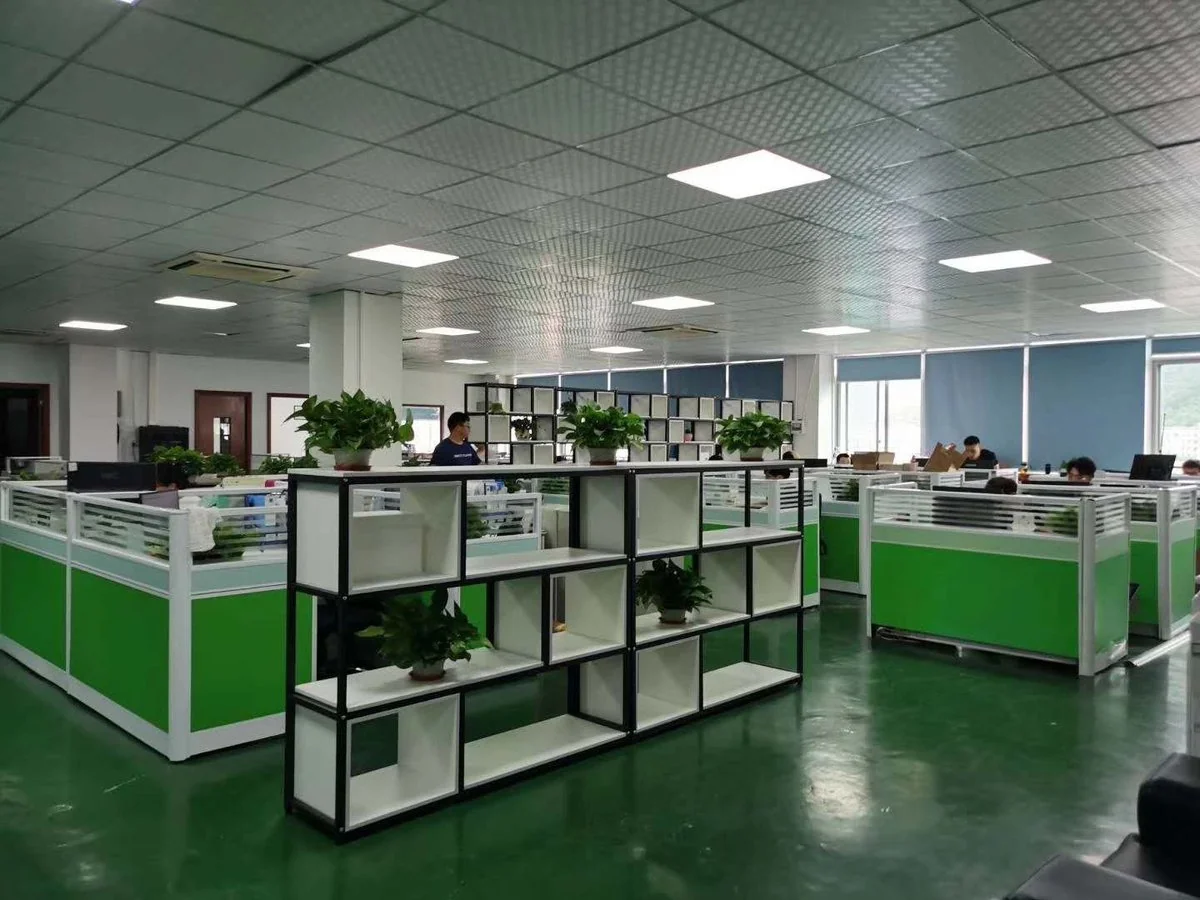 CRSMT office workspace - POS hardware and printing equipment manufacturer in Zhuhai, China