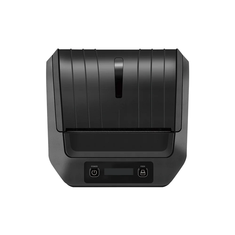 H803 Plus portable thermal printer front view showing paper exit slot and compact body design