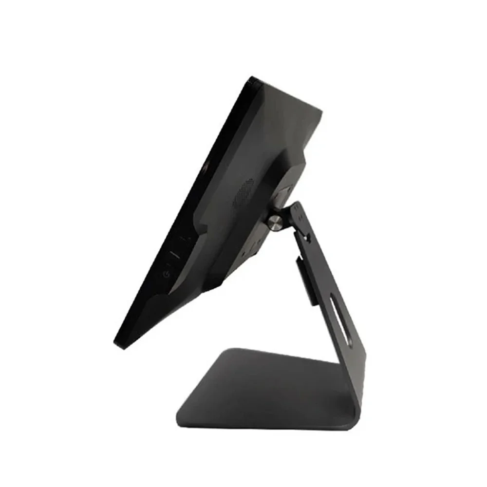 M55 POS Android terminal side view showing slim profile, speaker grille and side buttons