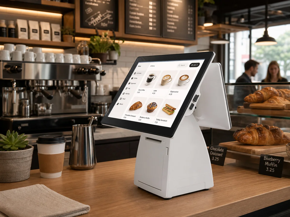 M60 Android POS applied in restaurant, retail and cafe business scenes