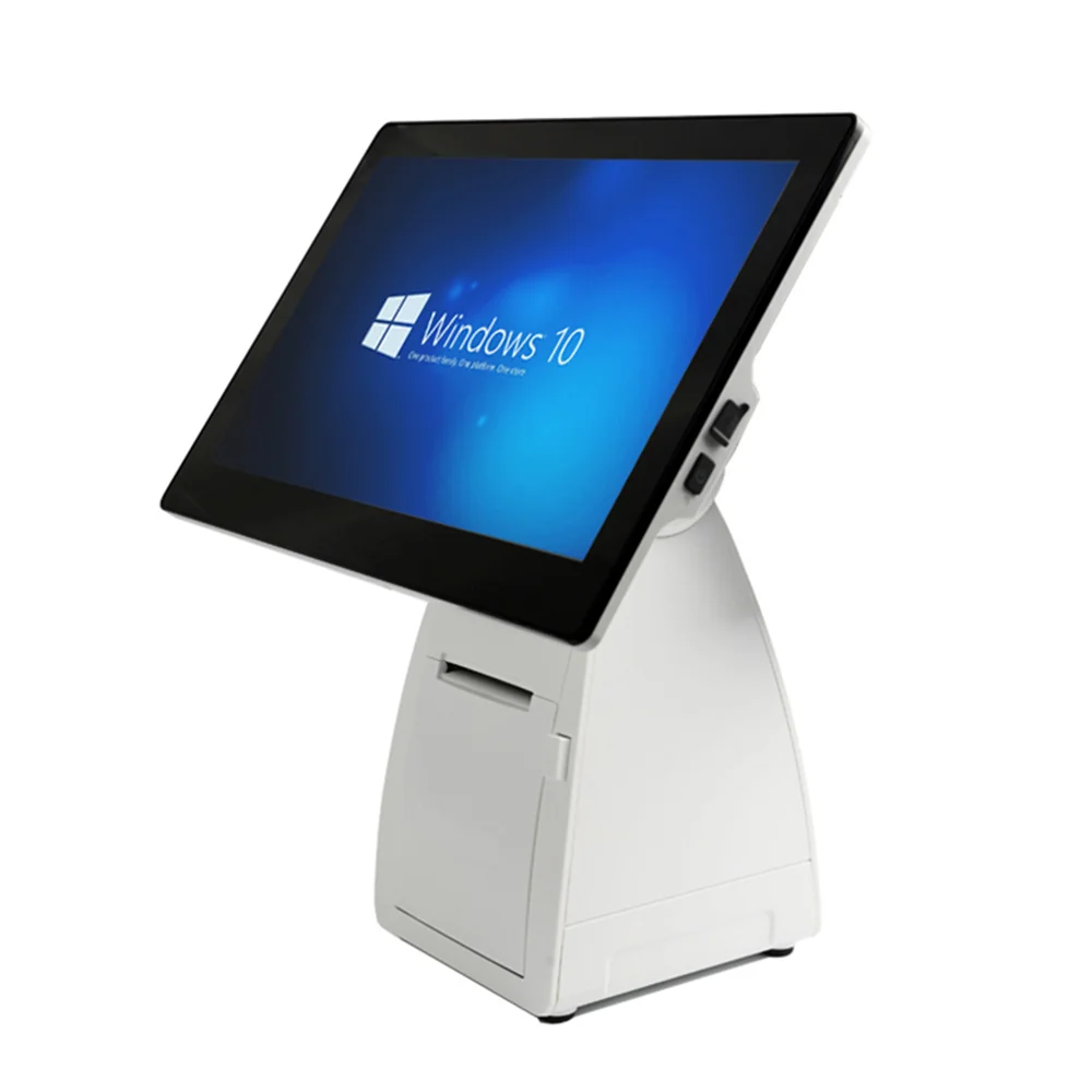 M60W Windows POS terminal with single 15.6 inch display configuration