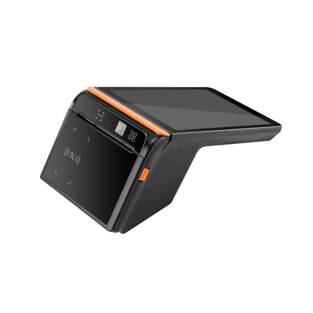 M8 Android handheld POS terminal with NFC module for contactless reader and loyalty cards