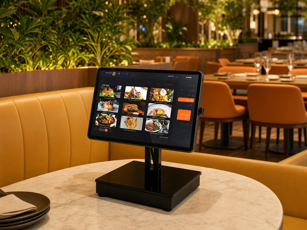 S1 Tablet POS applied in restaurant and retail counter scenes