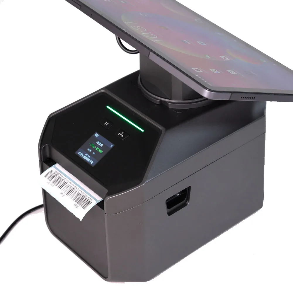 T3 Android label printer rotating bracket 180 degrees