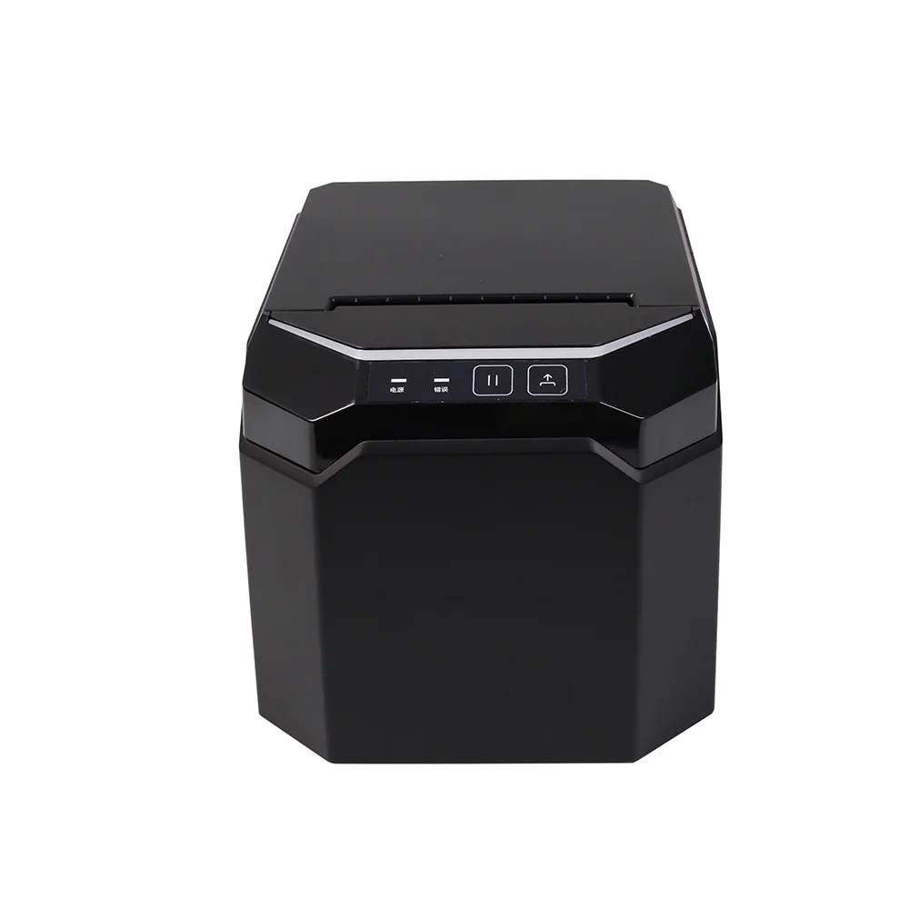 X3C thermal receipt printer front view with feed, pause and indicator buttons